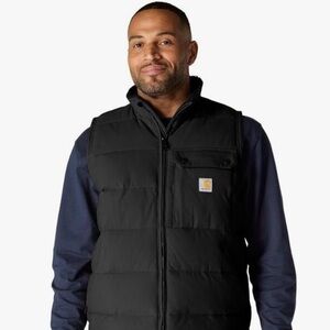Carhartt Men's Black Quilted Vest